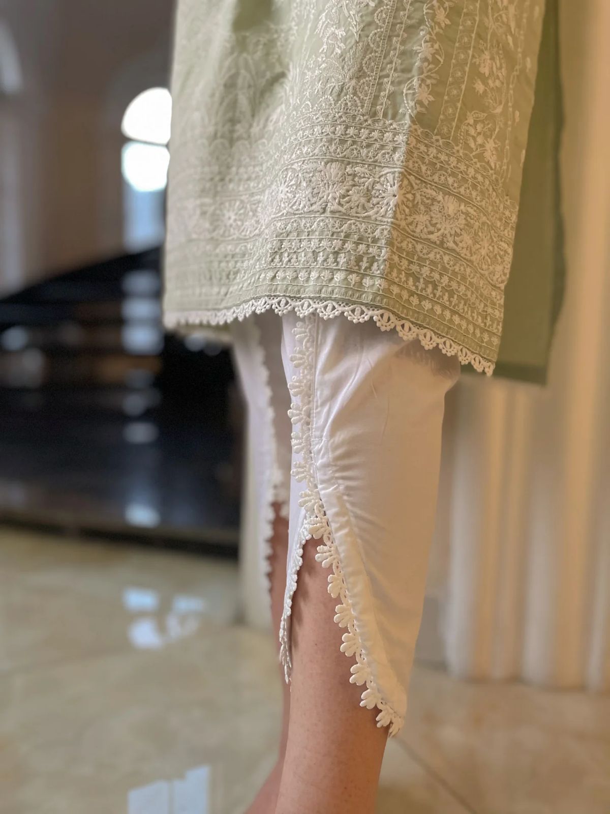 3 Piece Lawn With Chiffon Dupatta | Ready To Wear
