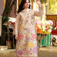 03-Piece Embroidered Lawn Suit With Silk Dupatta | Ready To Wear