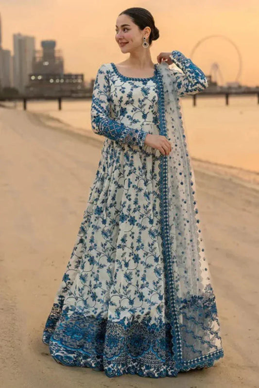 03-Piece Lawn Suit ( Maxi Style ) - Ready To Wear
