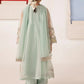 03 Piece Embroidered Chiffon Girls’ Suit with Embroidered Koti – Ready to Wear