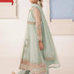 03 Piece Embroidered Chiffon Girls’ Suit with Embroidered Koti – Ready to Wear