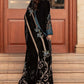 Luxury Heavy Embroidered Velvet 3-Piece Ready-to-Wear Suit