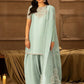 03-Piece Shamoz Silk Suit With Organza Dupatta | Ready To Wear
