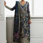 3 Piece Organza Suit With Silk Dupatta | Ready To Wear