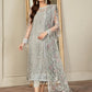 03-Piece Embroidered Net Suit | Ready To Wear