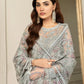 03-Piece Embroidered Net Suit | Ready To Wear