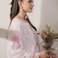 03-Piece Lawn Suit With Organza Dupatta | Ready To Wear