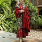 3 Piece Lawn Embroidery Suit -With Chiffon Dupatta |  Ready To Wear