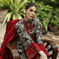 3 Piece Lawn Embroidery Suit -With Chiffon Dupatta |  Ready To Wear