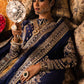 Royal Navy & Golden Glow – Luxury Embroidered Velvet Suit | Ready to Wear