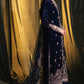 03-Piece Velvet Suit With Organza Dupatta | Ready To Wear