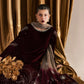 Elegant  Velvet Embroidered Ready-to-Wear 3-Piece Suit