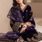 03-Piece Velvel Micron Suit With Embroidery | Ready To Wear