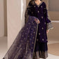 03-Piece Velvel Micron Suit With Embroidery | Ready To Wear